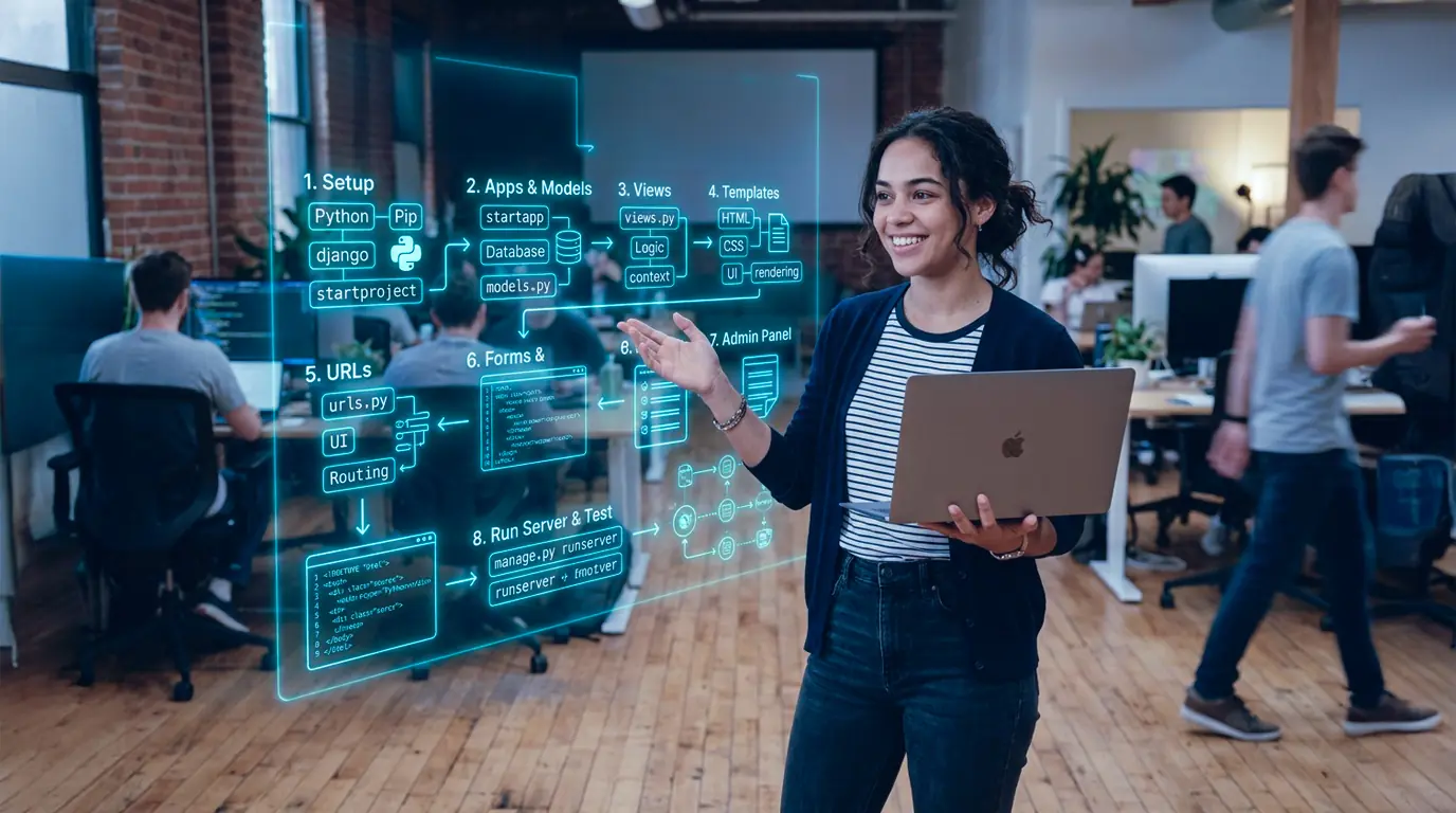 How Django Works: A Simple Explanation for Beginners