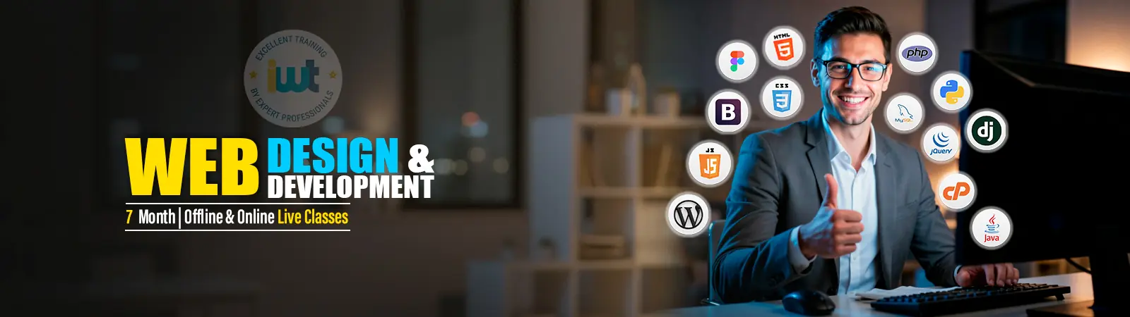 best web design and web development course in kochi, kerala - slider background